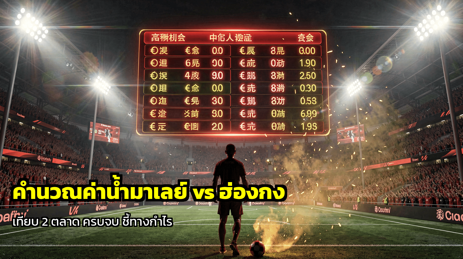 คำนวณค่าน้ำมาเลย์ vs ฮ่องกง