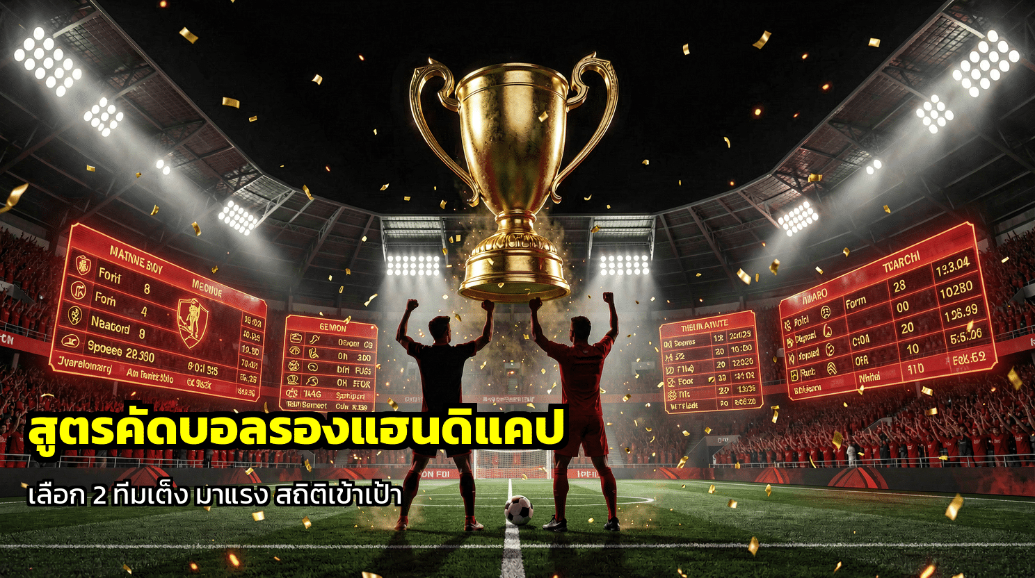 สูตรคัดบอลรองแฮนดิแคป