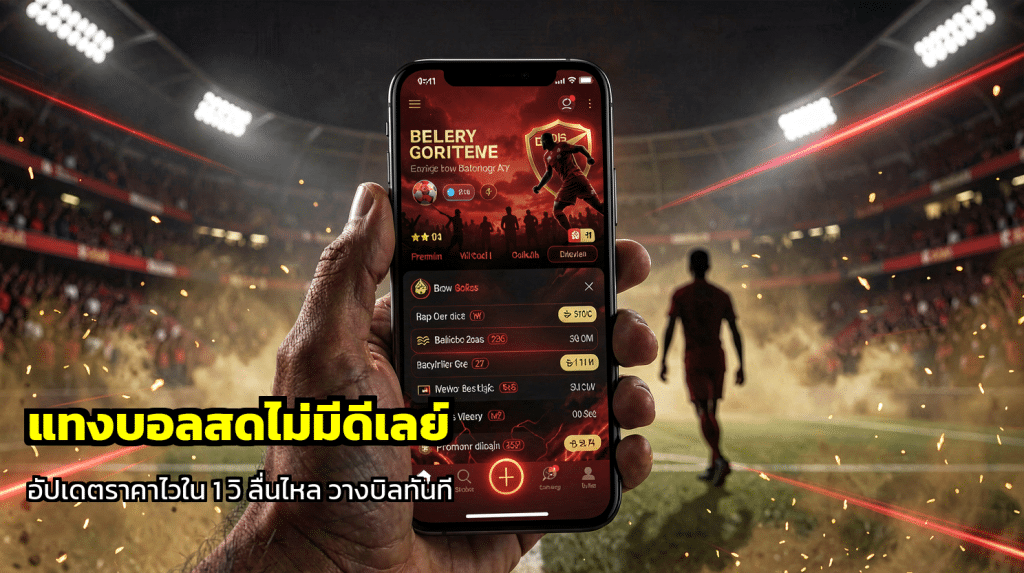 แทงบอลสดไม่มีดีเลย์
