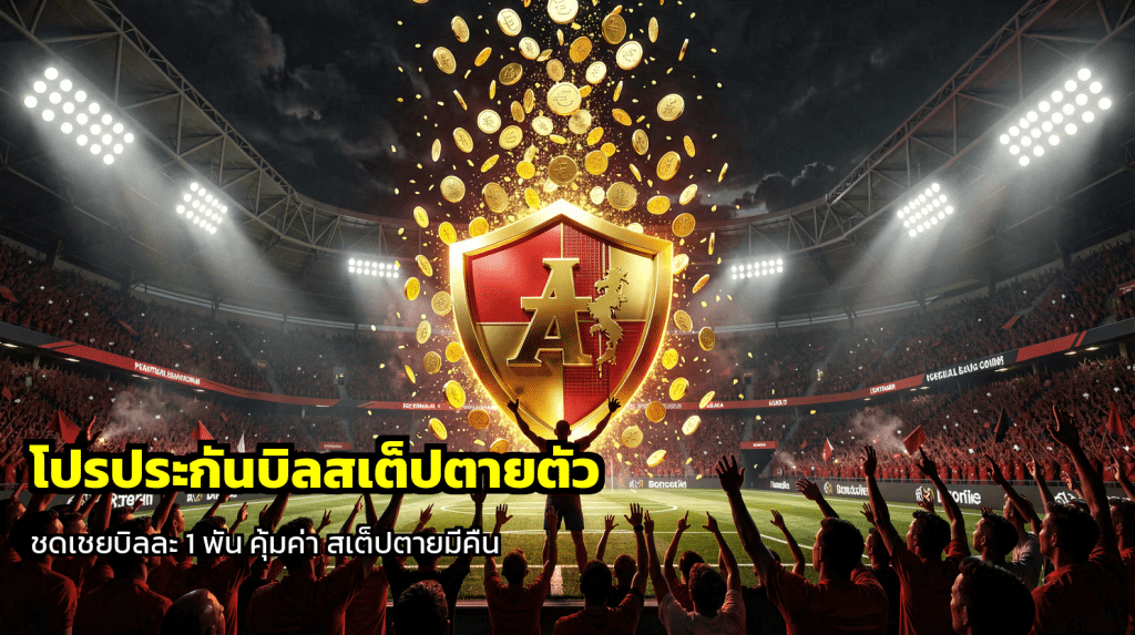 โปรประกันบิลสเต็ปตายตัว